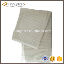 high quality softy cashmere cable knit baby blanket